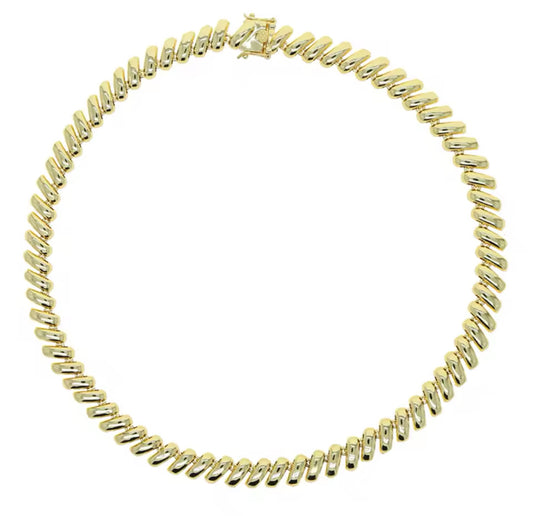Scale necklace