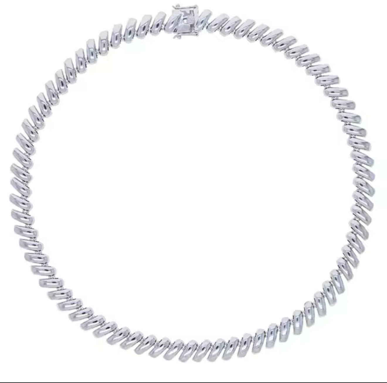 Silver Scale Necklace