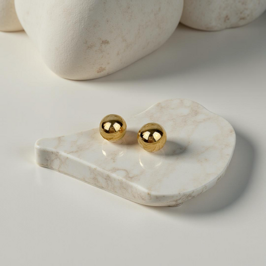 Lily sphere earring