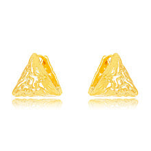 Triangle Hoop Earring