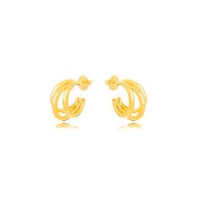 Triple Hoop Earring